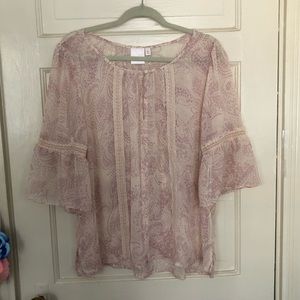 Lauren Conrad Paisley Blouse